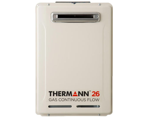 Thermann 6 Star 26L Natural Gas 60 Degree Continuous Flow Hot Water System