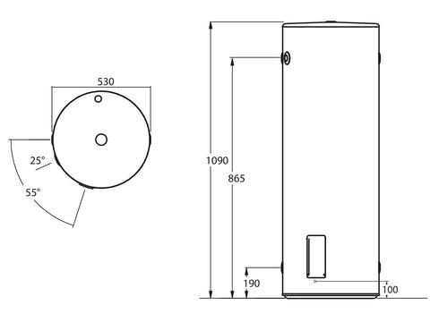 Thermann 125L 1.8kW Electric - 125THMB118