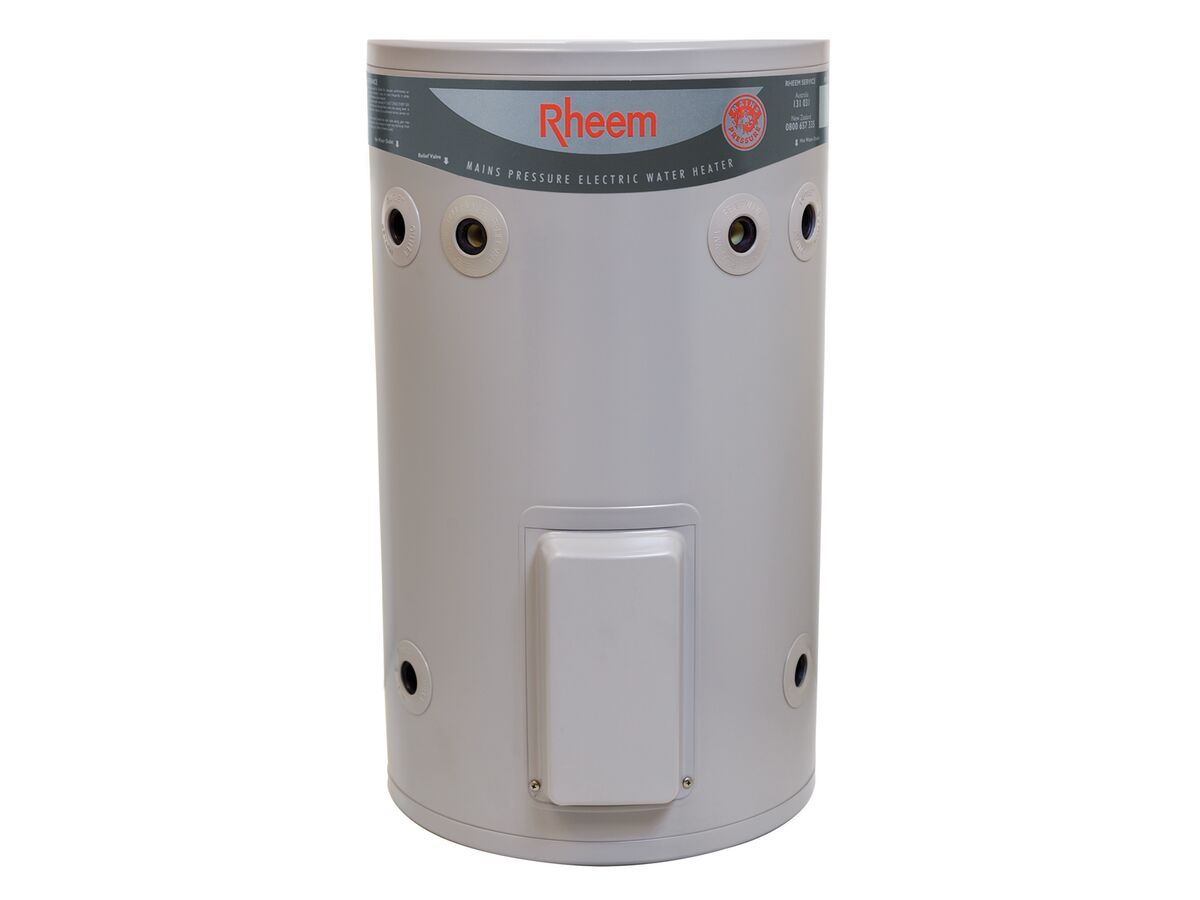 Rheem 50l 3 6kw Single Element Electric Hot Water System Hotwaterboss